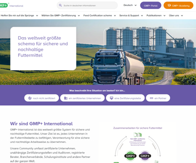 Foto von der Website